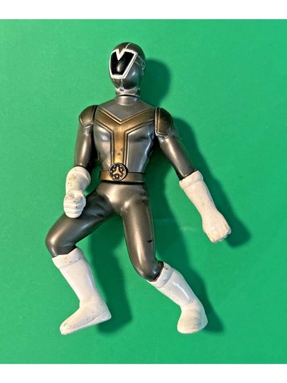 McDonalds Mighty Morphin Power Titanium Ranger Happy Meal Toy Action Figure 2000